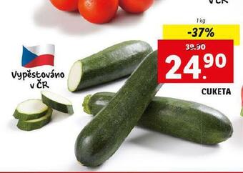 Lidl Cuketa nabídka