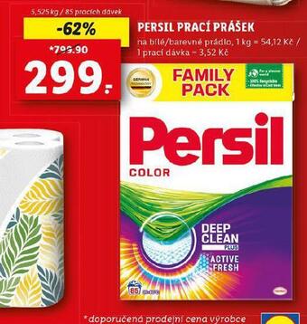 Lidl Persil prací prostředek nabídka