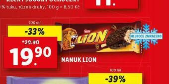 Lidl Nanuk lion nabídka