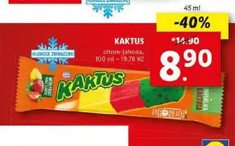 Lidl Kaktus zmrzlina nabídka