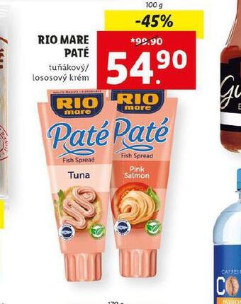 Lidl Rio mare paté nabídka