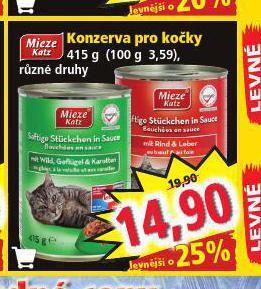 Norma Konzerva pro kočky nabídka