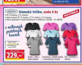 Norma Dámské tričko nabídka