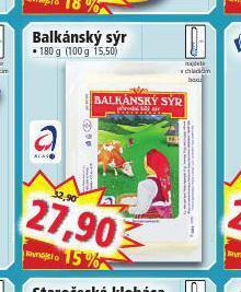 Norma Balkánský sýr nabídka