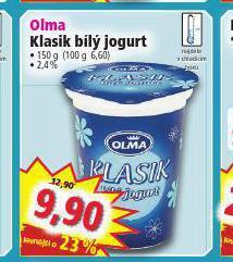 Norma Olma klasik jogurt nabídka