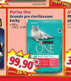 Norma Purina one granule pro kočky nabídka
