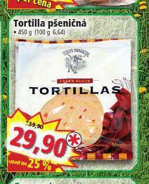 Norma Tortilla pšeničná nabídka