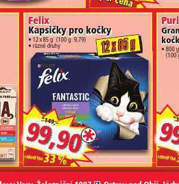 Norma Felix kapsičky pro kočky nabídka