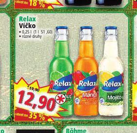 Norma Relax víčko nabídka