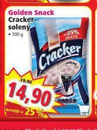 Norma Golden snack cracker nabídka