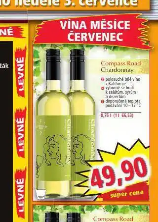 Norma Compass road chardonnay nabídka