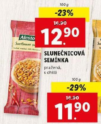 Lidl Slunečnicová semínka nabídka