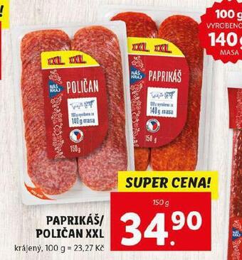 Lidl Paprikáš nabídka
