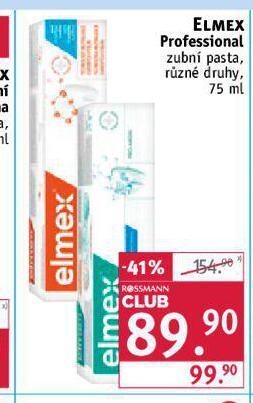 Rossmann Elmex zubní pasta nabídka