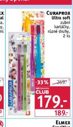 Rossmann Curaprox zubní kartáček nabídka