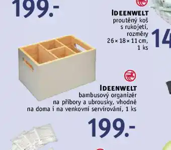 Bambusový organizér