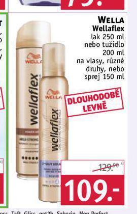 Rossmann Wella lak na vlasy nabídka