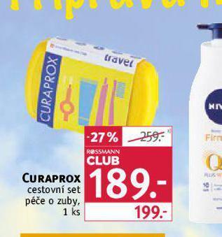 Rossmann Curaprox cestovní set nabídka