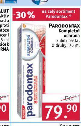 Rossmann Parodontax zubní pasta nabídka