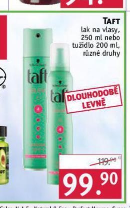 Rossmann Taft lak na vlasy nabídka
