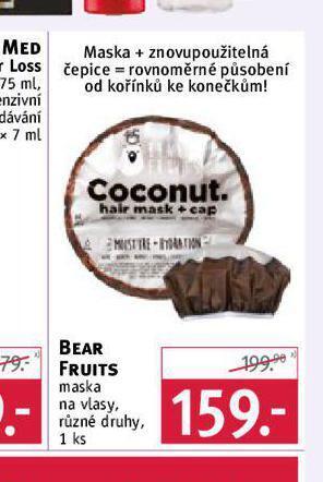 Rossmann Bear fruits maska na vlasy nabídka