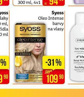 Teta Syoss oleo intense barva na vlasy nabídka