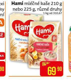 Teta Hami mléčná kaše nabídka