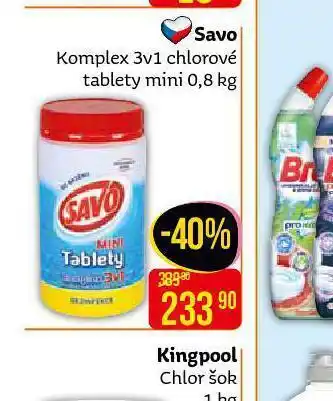 Teta Savo komplex chlorové tablety nabídka
