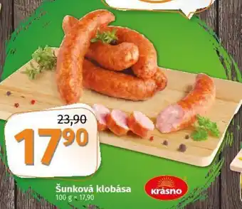 Coop Šunková klobása 100 g nabídka