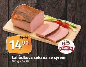 Coop Lahůdková sekaná se sýrem 100 g nabídka