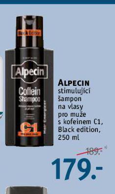 Rossmann Alpecin šampon nabídka