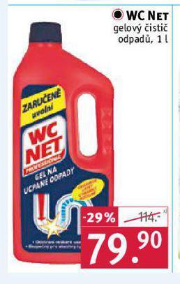 Rossmann Wc net gelový čistič odpadů nabídka