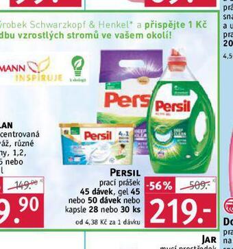 Rossmann Persil prací prostředek nabídka
