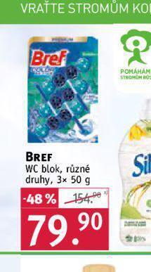 Rossmann Bref wc blok nabídka