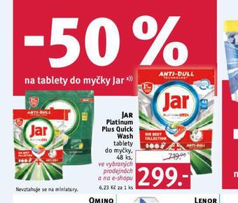 Rossmann Jar tablety do myčky nabídka