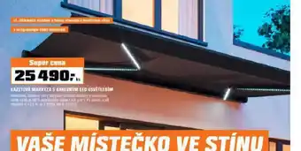 OBI Kazetová markýza s barevným led osvětlením nabídka