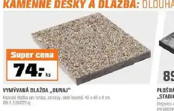 OBI Vymývaná dlažba dunaj nabídka