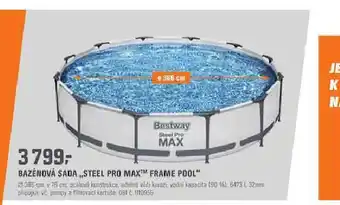 OBI Bazénová sada steel pro max frame pool nabídka