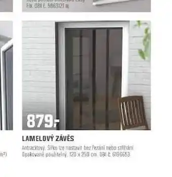 OBI Lamelový závěs nabídka