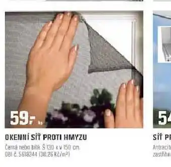 OBI Okenní síť proti hmyzu nabídka