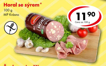 CBA Horal se sýrem 100 g nabídka