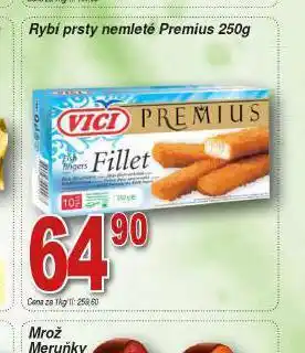 Lidl Rybí prsty nemleté premium nabídka