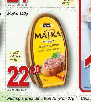 Lidl Hamé májka nabídka
