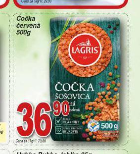 Lidl Čočka červená nabídka