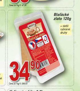 Lidl Blaťácké zlato nabídka