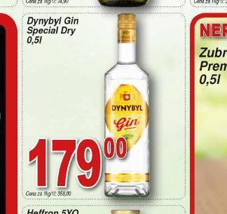 Lidl Dynybyl gin special dry nabídka