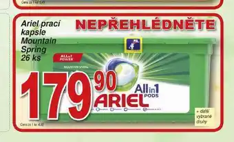 Lidl Ariel prací kapsle nabídka