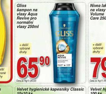 Lidl Gliss šampon nabídka