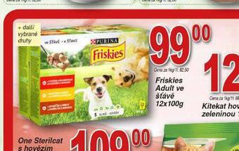 Lidl Friskies adult ve šťávě nabídka