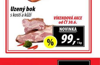 ZEMAN Uzený bok s kostí a kůží nabídka